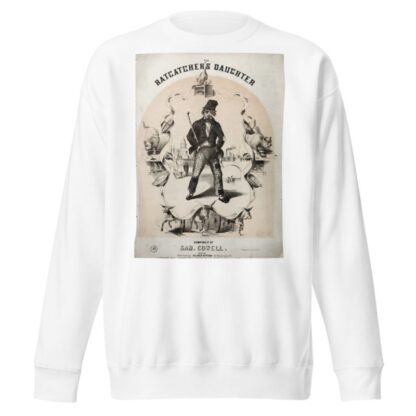 The Ratcatcher’s Daughter – Sheet Music Cover by Winslow Homer Sweatshirt