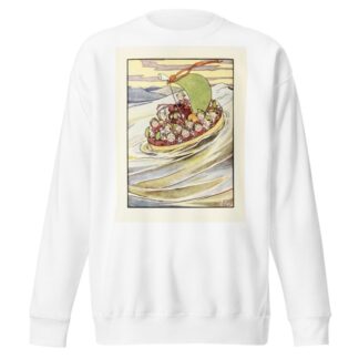The jumblies and other nonsense verses Pl.1 by Leonard Leslie Brooke Sweatshirt