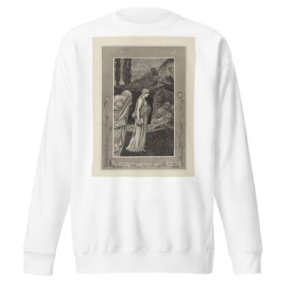 Psyche im Tartarus by Max Klinger Sweatshirt