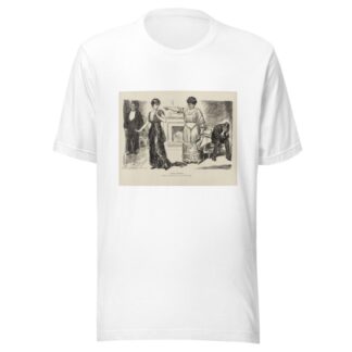 Tragic moments – When your mother shows your best girl the door by Charles Dana Gibson T-Shirt