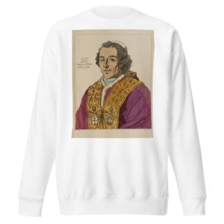 Le Pape Pie VII. 1802-04. D’après un portrait gravé a Rome. by Raphaël Jacquemin Sweatshirt