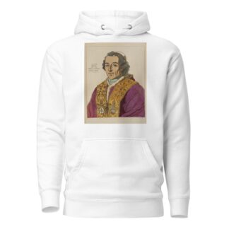 Le Pape Pie VII. 1802-04. D’après un portrait gravé a Rome. by Raphaël Jacquemin Hoodie