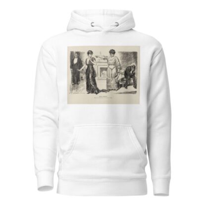 Tragic moments – When your mother shows your best girl the door by Charles Dana Gibson Hoodie
