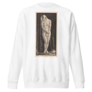 Staande naakte vrouw by Simon Moulijn Sweatshirt