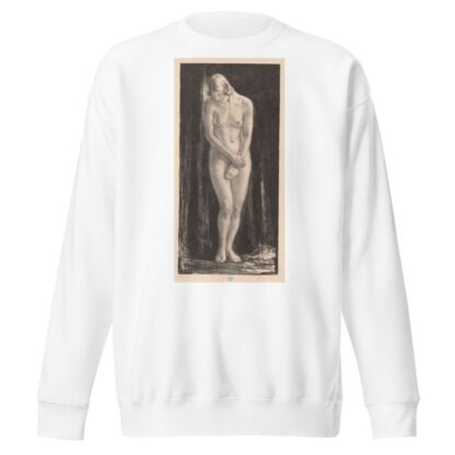 Staande naakte vrouw by Simon Moulijn Sweatshirt