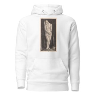 Staande naakte vrouw by Simon Moulijn Hoodie