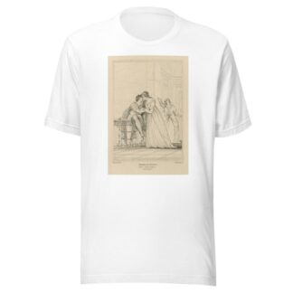 Romeo & Juliet Romeo, Juliet and Nurse, act III, scene V by William Francis Starling T-Shirt