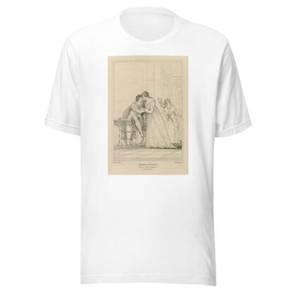 Romeo & Juliet Romeo, Juliet and Nurse, act III, scene V by William Francis Starling T-Shirt
