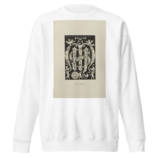 Alphabets: numerals, and devices of the middle ages Pl.44 by Henry Shaw Sweatshirt