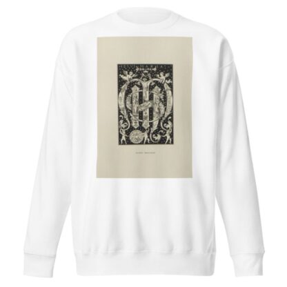 Alphabets: numerals, and devices of the middle ages Pl.44 by Henry Shaw Sweatshirt