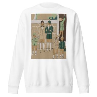Petit ensemble en drap pistach by Anonymous Sweatshirt