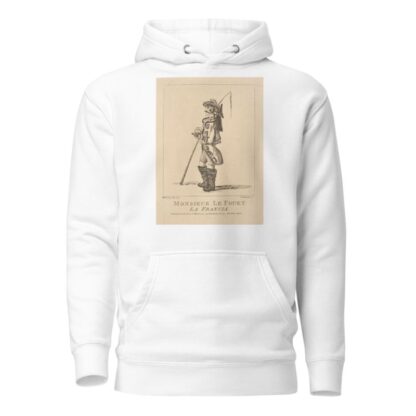 Monsieur le fouet, la Francia. by Henry William Bunbury Hoodie