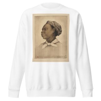 Laure, after Eva Gonzalès by Henri-Charles Guérard Sweatshirt