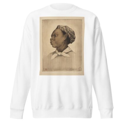 Laure, after Eva Gonzalès by Henri-Charles Guérard Sweatshirt