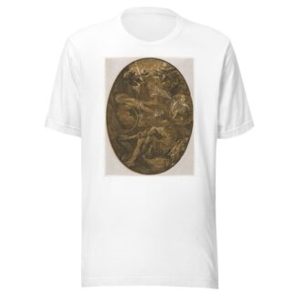 Demogorgon in der Höhle der Unendlichkeit by Hendrick Goltzius T-Shirt