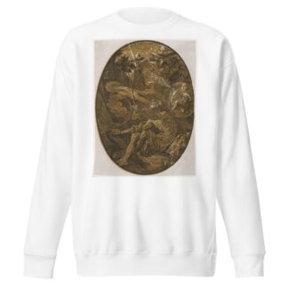 Demogorgon in der Höhle der Unendlichkeit by Hendrick Goltzius Sweatshirt