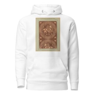 Les principaux ornaments des tissus jusqu’au XIXme siècle Pl.14 by Friedrich Fischbach Hoodie