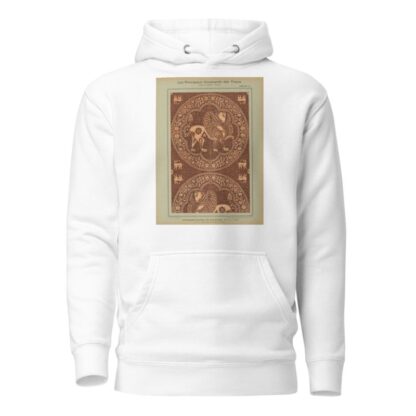 Les principaux ornaments des tissus jusqu’au XIXme siècle Pl.14 by Friedrich Fischbach Hoodie