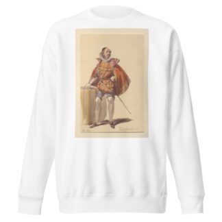 Sketches of costume Pl.090 by John Richard Coke Smyth Sweatshirt