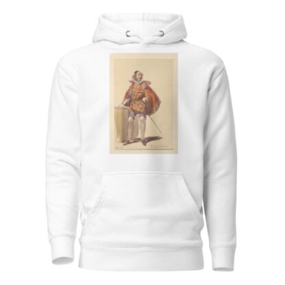 Sketches of costume Pl.090 by John Richard Coke Smyth Hoodie
