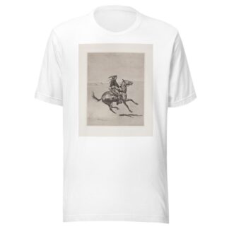 One of the Fort Keogh Cheyenne scout corps, commanded by Lieutenant Casey by Frederic Remington T-Shirt