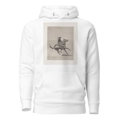 One of the Fort Keogh Cheyenne scout corps, commanded by Lieutenant Casey by Frederic Remington Hoodie