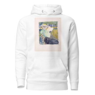 A woman reading in the park by Maurice Prendergast Hoodie