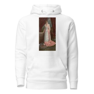 Woman in pearl dress by Anonymous Hoodie