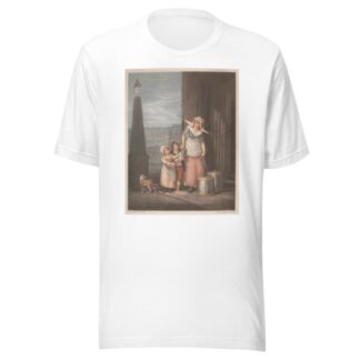 Milk below Maids by Francis Wheatley T-Shirt