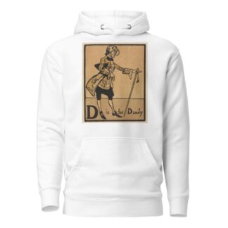 An Alphabet; D is for Dandy 1897 by William Nicholson Hoodie
