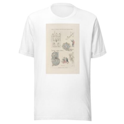 Costumes et ornemens du XIIe. siècle, extraits de plusieurs bibles. by Nicolas Xavier Willemin T-Shirt