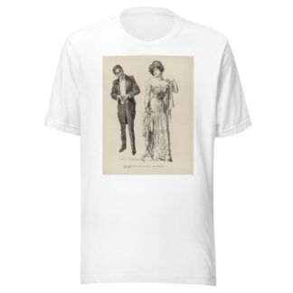 ‘Three hundred dollars for that gown! Didn’t you get anything off’ by Charles Dana Gibson T-Shirt
