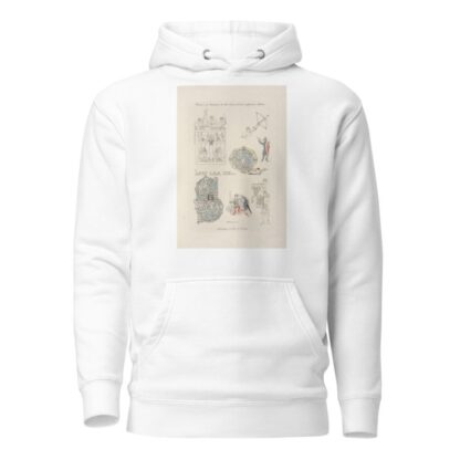 Costumes et ornemens du XIIe. siècle, extraits de plusieurs bibles. by Nicolas Xavier Willemin Hoodie