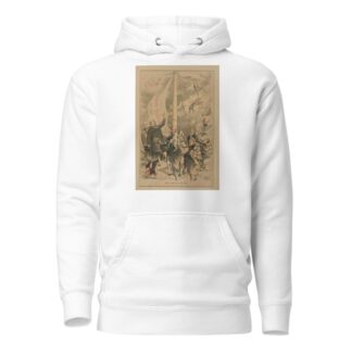 Rally round the flag, boys!. by Joseph Ferdinand Keppler Hoodie