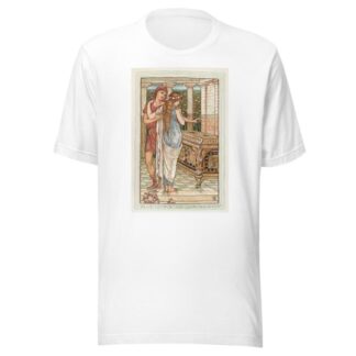 Pandora wonders at the box by Walter Crane T-Shirt