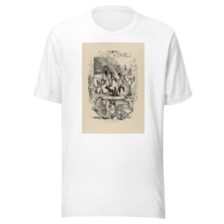 Le départ des hirondelles by Edmond Morin T-Shirt