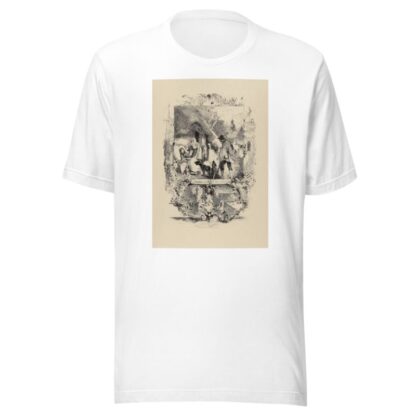 Le départ des hirondelles by Edmond Morin T-Shirt
