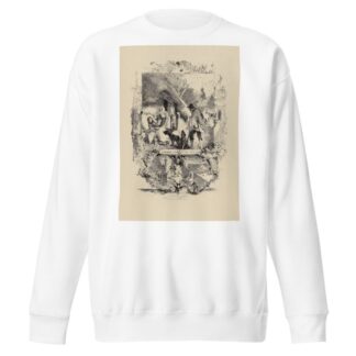 Le départ des hirondelles by Edmond Morin Sweatshirt