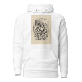 Le départ des hirondelles by Edmond Morin Hoodie