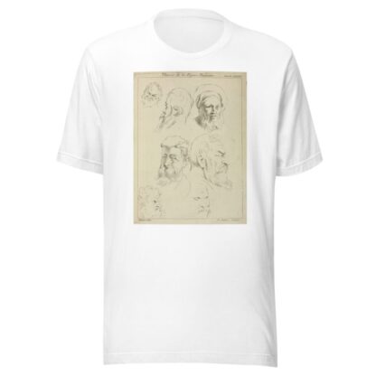Seven male heads, all with beards, two wearing caps by Peter Paul Rubens T-Shirt