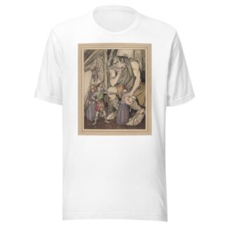 Allies’ fairy book. The Scottish story of ‘The Battle of the Birds’ by Arthur Rackham T-Shirt