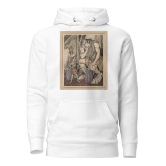 Allies’ fairy book. The Scottish story of ‘The Battle of the Birds’ by Arthur Rackham Hoodie