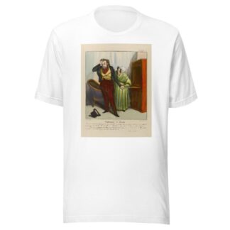 Exploitation du suicide by Honoré Daumier T-Shirt
