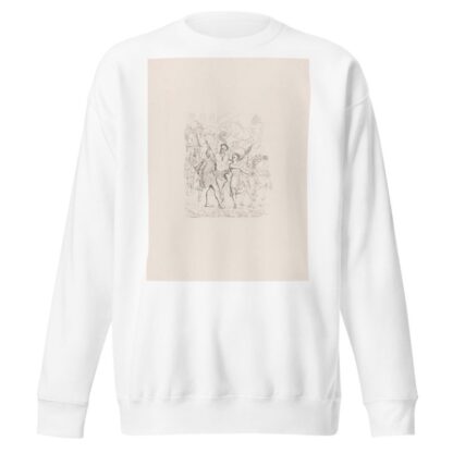 Devil and dancing figures by Wilhelmus Petrus van Geldorp Sweatshirt