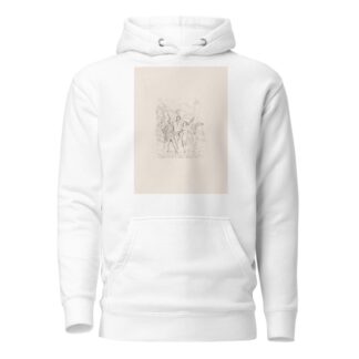 Devil and dancing figures by Wilhelmus Petrus van Geldorp Hoodie