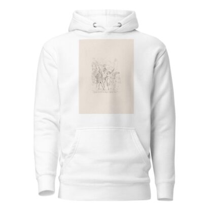Devil and dancing figures by Wilhelmus Petrus van Geldorp Hoodie