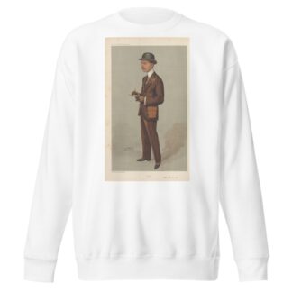 Turf Devotees; ‘Billy’, William Arthur Hamar Bass, September 14, 1905 by Leslie Matthew Ward Sweatshirt