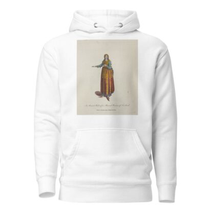 An ancient habit of a married woman of Friesland. Parûre ancienne d’une mariée de Frise. by Charles Grignion Hoodie