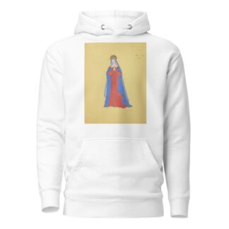 Shepherd’s Mystery: Madonna by Mary Merrill Hoodie