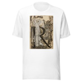 Lettre ornée R. by Luc-Olivier Merson T-Shirt